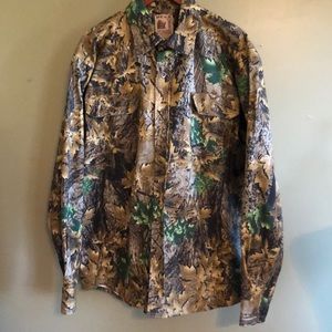 Bear River Outdoor Clothing Camoflage Shirt